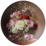Декоративная тарелка &quot;ART COLLECTION&quot; 20,5 см – Изысканный элемент декора для вашего интерьера, 1 шт.