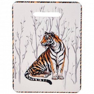 Подставка под горячее "Animal World" 15x20 см - стильный аксессуар для кухни, 1 шт.