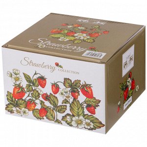 Чайный набор "Strawberry Delight" для 2-х персон, 4 предмета, 270 мл