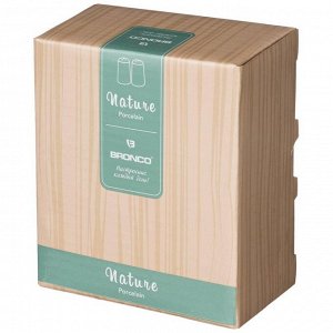 Набор для специй "Nature" в мятном цвете, 2 предмета, 7,5x5x5 см, 1 шт.