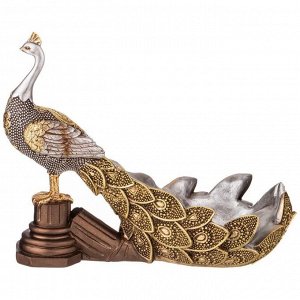 Lefard Элегантная подставка под бутылку &quot;Павлин&quot; из серии &quot;Махараджи&quot; (32.5x14x25.5 см), 1 шт.