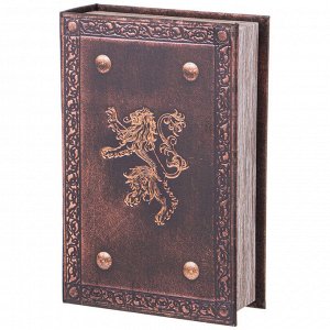 Элегантная шкатулка-книжка 27x18x7 см для хранения украшений и мелочей, 1 шт.