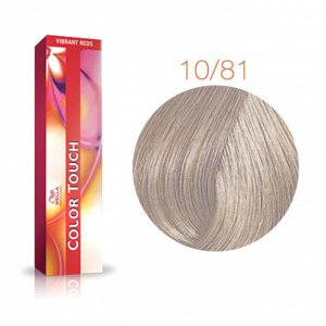 WELLA Крем краска для волос тон 10/81 нежный ангел  WELLA Color Touch 60 мл