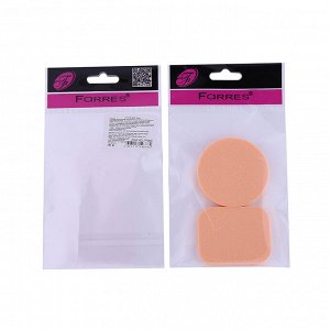 FARRES FP003 Спонжи для макияжа круглый + квадратный