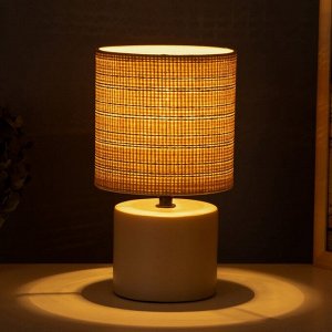 Лампа настольная «Хавьер» 1x40 Вт Е14 слоновая кость 13x13x23 см