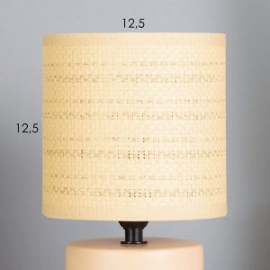 Лампа настольная «Хавьер» 1x40 Вт Е14 слоновая кость 13x13x23 см