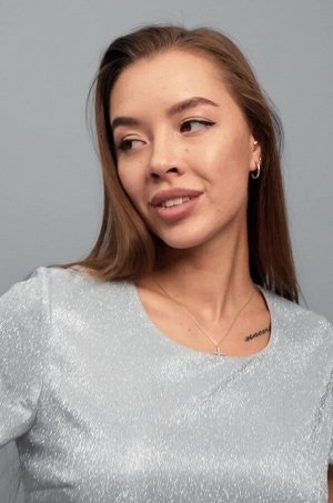 Женское вечернее блестящее платье