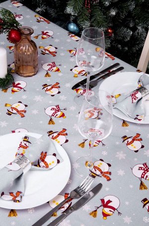 Скатерть из рогожки Happy Fox Home