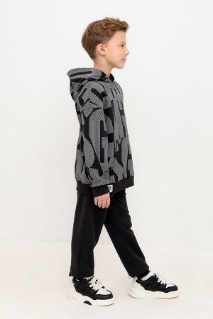 Брюки(Осень-Зима)+boys (черный к524)