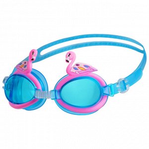 ONLITOP Очки для плавания детские «Фламинго» + беруши, цвета микс