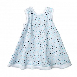 Платье-боди детское, рост 56 см, цвет голубой M054038_М
