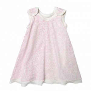 Платье-боди детское, рост 62 см, цвет молочно/розовый M054038_М