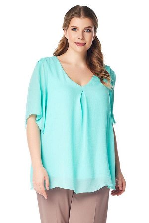 Блуза, цвет: Аквамарин