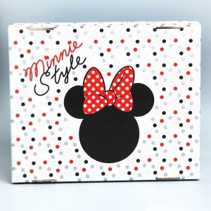 Складная коробка "Minnie Mouse", Минни Маус, 30,5 х 24,5 х 16,5