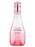 DAVIDOFF COOL WATER Sea Rose Caribbean Summer lady 100ml edt NEW