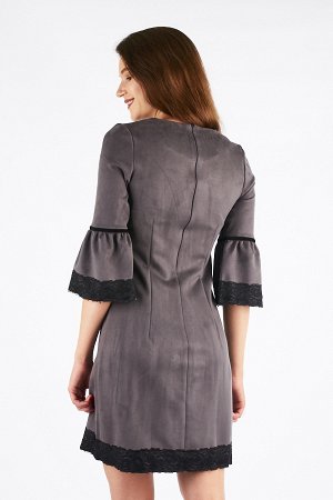 Женское платье мини с гипюром 2004 размер 42, 44
