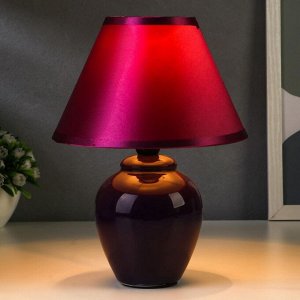 Лампа настольная 32006/1 E14 40 Вт фиолетовый 17x17x24 см RISALUX
