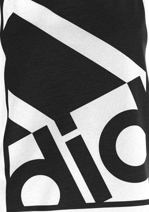 1r Топ, белый Adidas Спортивная мода от Adidas с большим логотипом, спинкой Рингер и округлым кантом. Круглый вырез горловины и бретельки с окантовкой. Свободный силуэт с расклешенным кантом. Техничес