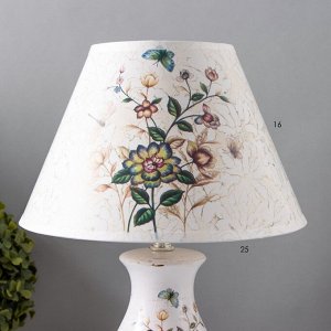 Лампа настольная керамика «Сказка» Е14 25W 220 В 36.5x25x25 см RISALUX