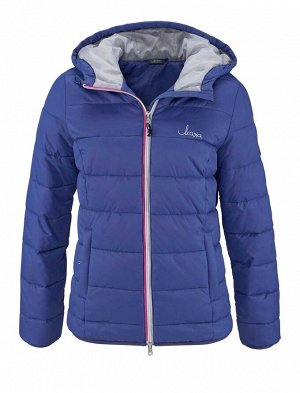 1r Куртка, синяя Maria HЖfl-Riesch Maria H_fl-Riesch знает, что нужно для качественной куртки! Непромокаемая, нерподуваемая стеганая куртка с красивыми деталями: молния с 2 замками контрастного цвета 