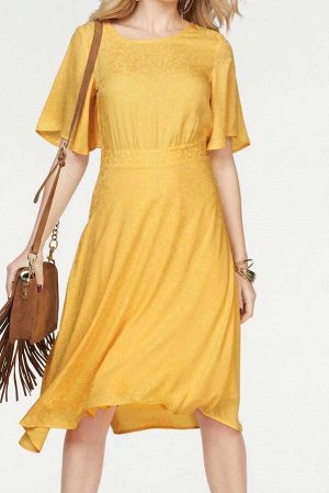Платье, желтое