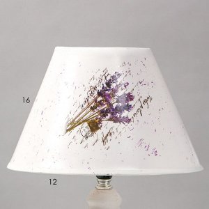 Лампа настольная керамика «Лаванда» Е14 25W 220 В 37.5x25x25 см RISALUX