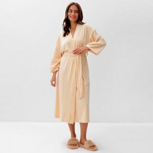 Халат женский KAFTAN Plushy, молочный