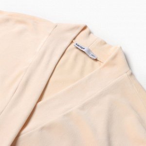 Халат женский KAFTAN Plushy, молочный