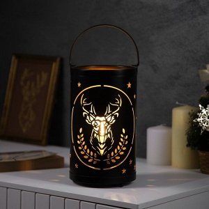 Фигура световая «Величавый олень», 12.3x21 см, 1 LED. батарейки АААх3 (не в компл.), свечение тёплое белое