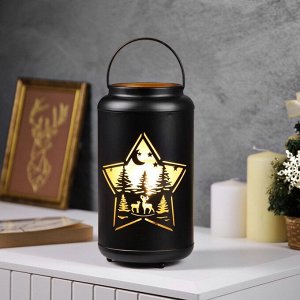 Фигура световая «Звездная ночь», 12.3x23 см, 1 LED. батарейки АААх3 (не в компл.), свечение тёплое белое