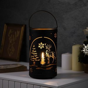 Фигура световая «Лесная поляна», 12.3x21 см, 1 LED. батарейки АААх3 (не в компл.), свечение тёплое белое