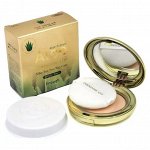 Пудра для лица с коэнзимом и алоэ #21 ENOUGHALOE COENZYME Q10 SILKY SUN TWO WAY CAKE, тон 21