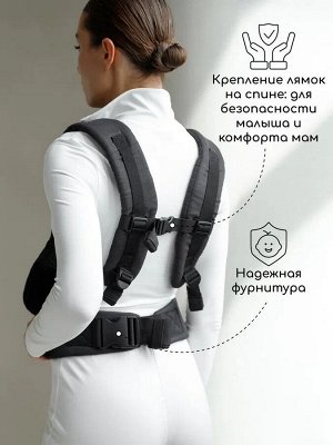 Эргорюкзак 3в1 Amarobaby, Near, черный