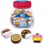 Ластик фигурный &quot;SWEETS&quot; 6321 ассорти BG {Китай}