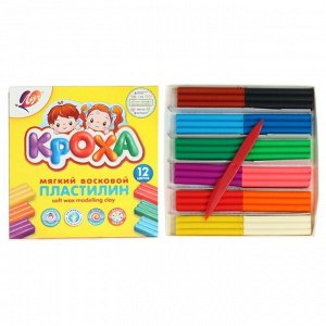 Пластилин 12 цв Луч "Кроха"
