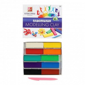 Пластилин 10 цв Луч "Modeling clay"