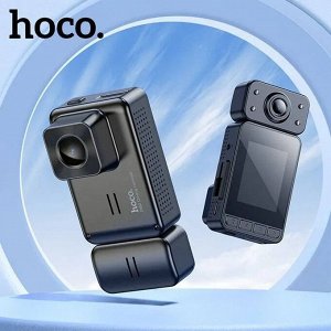 Видеорегистратор HOCO DI62 с тремя камерами WI-FI приложение HD Black
