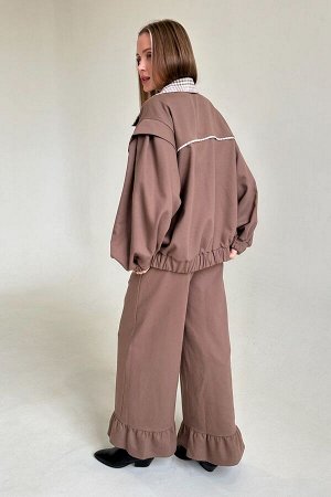Жакет женский  DENIM075/02/Песочный