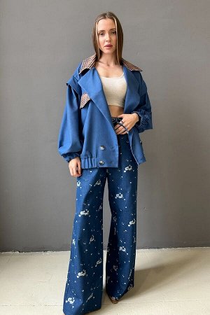 Жакет женский  DENIM075/01/Синий
