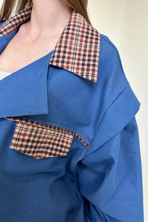 Жакет женский  DENIM075/01/Синий
