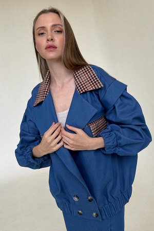 Жакет женский  DENIM075/01/Синий