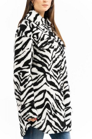 ШУБА- BLACK/WHITE ZEBRA