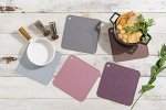 Силиконовый коврик для индукционной плиты, подставка под горячее KF Pastel