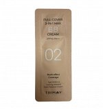 Trimay Пробник Многофункциональный BB-крем 02 Full Cover 3-in-1 Max BB Cream SPF40 PA++ 02