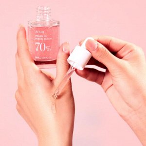 ANUA Сыворотка с персиком для гладкой и сияющей кожи PEACH 70 NIACIN SERUM 30 мл