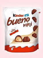 Вафельные батончики с ореховой начинкой Kinder Bueno Mini / Киндер Буено Мини 108 гр