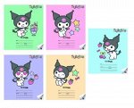 Тетрадь 18 л ,клетка, с полями &quot; KUROMI&quot;, А5, арт.71611