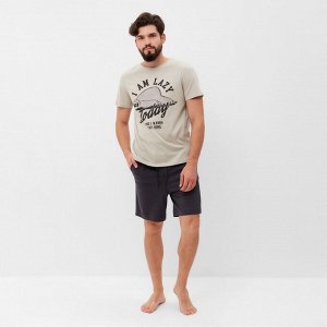 Пижама мужская KAFTAN i`m lazy размер, серый