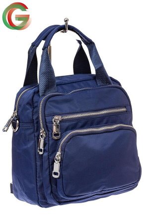 Текстильный рюкзак-трансформер, цвет синий