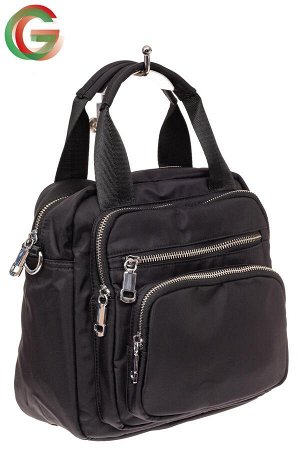 Текстильный рюкзак-трансформер, цвет черный